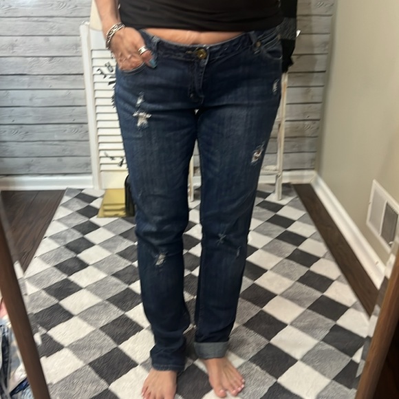 Arizona Jean 13 Long distressed super comfortable jeans - Picture 8 of 10